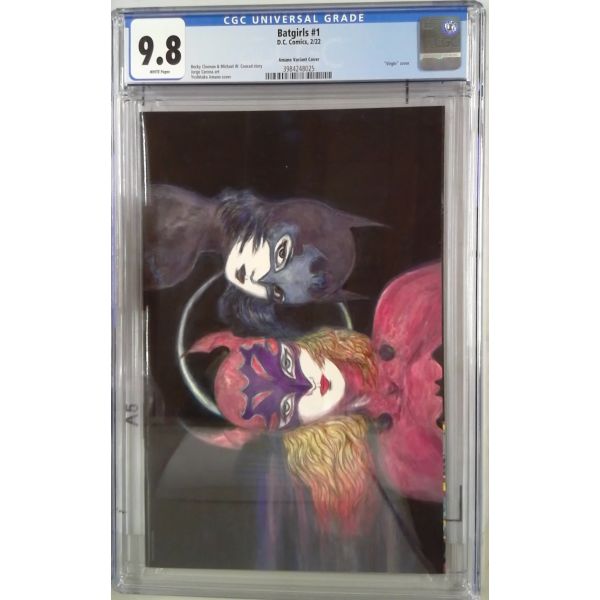 Batgirls #1 Amano Variant deals CGC 9.8