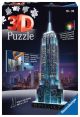 Empire State Building - Night Edition 3D 216 pc Puzzle