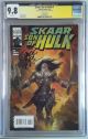 SKAAR SON OF HULK 1 C CGC 9.8 1:20 JULIE BELL PAINTED GREG PAK SIGNED