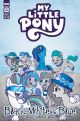 MY LITTLE PONY BLACK WHITE & BLUE #1 COVER A GARBOWSKA