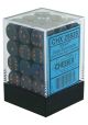 Opaque 12mm d6 Dusty Blue/copper Dice Block™ (36 dice)