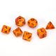 Vortex® Polyhedral Orange/black 7-Die Set