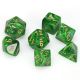 Vortex® Polyhedral Green/gold 7-Die Set