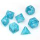 Cirrus® Polyhedral Aqua/silver 7-Die Set