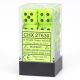 Vortex® 16mm d6 Bright Green/black Dice Block™ (12 dice)