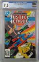 JUSTICE LEAGUE AMERICA INTERNATIONAL 10 (1987) CGC 7.5 1ST APPEARANCE G'NORT