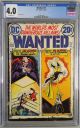 DC WANTED 7 (1972) CGC 4.0 HOURMAN JOHNNY QUICK