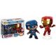 POP MARVEL COLLECTOR CORPS 2 PACK CIVIL WAR CAPTAIN AMERICA / IRON MAN