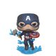 POP MARVEL ENDGAME CAPTAIN AMERICA WITH BROKEN SHIELD & MJOLNIR 573