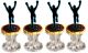 HeroClix 3D Battlefield Effects: Flying Stands (4)