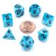 Mini-Polyhedral Sea Sparkle 7-Die Set