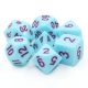 Opaque Blue Jay Polyhedral 7 Dice Set