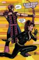 BLACK WIDOW AND HAWKEYE #1 ADAM HUGHES VARIANT