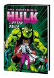 INCREDIBLE HULK PETER DAVID OMNIBUS HC VOL 02 DIRECT MARKET