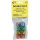 19mm d6 Double Dice Assorted Colors (8)