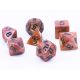 7pc Olympic Pearl Bronze Polhedral dice set