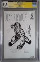 ULTIMATUM 5 CGC 9.4 MCGUINESS SKETCH SIGNED DAVID FINCH JEPH LOEB