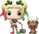 POP & BUDDY DC 357 HOLIDAY HARLEY QUINN WITH HELPER