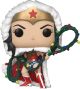 POP HEROES DC 354 HOLIDAY WONDER WOMAN WITH LIGHTS LASSO