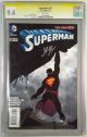 SUPERMAN 33 A (2011) CGC 9.4 SIGNED JOHN ROMITA JR YELLOW LABEL