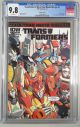 TRANSFORMERS MORE THAN MEETS THE EYE 1 E (2012) CGC 9.8 SILVER FOIL JL HOMAGE