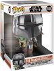 POP STAR WARS MANDALORIAN MANDALORIAN CHROME 10IN FIGURE