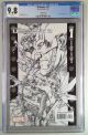 ULTIMATES 2 #1 (2004) CGC 9.8 Bryan Hitch SKETCH INCENTIVE VARIANT