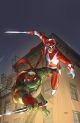 MMPR TMNT II #1 COVER T UNLOCKABLE VARIANT CLARKE