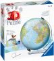 3D Puzzle Ball The Earth - 540 Pieces