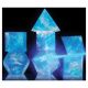 Cloak & Dagger UV Dice Blue