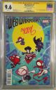 WEB WARRIORS 1 CGC 9.6 SKOTTIE YOUNG SIGNED VARIANT SPIDER-VERSE