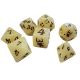 Polyhedral Dice Set (7): Munchkin - Tan/Brown