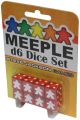 Meeple D6 Dice Set Red