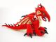 Red Dragon Plush 21 inch