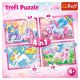 Puzzle: Unicorns and Magic 4in1