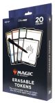 Magic the Gathering CCG: Erasable Tokens (20) with Pen