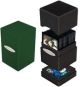 Satin Tower Green Deck Box