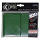 Pro-Matte Eclipse 2.0 Standard Deck Protector Sleeves: Forest Green (100)