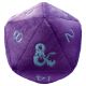 Jumbo D20 Novelty Dice Plush - Purple with Blue D&D: Phandelver Campaign