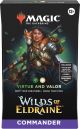 Magic the Gathering CCG: Wilds of Eldraine Virtue and Valor Commander Deck