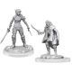 Dungeons & Dragons Nolzur`s Marvelous Unpainted W19 Elf Rogue & Half Elf Protege