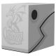 Dragon Shield Double Shell Ashen White / Black Deck Box