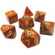 Glitter: Mini-Polyhedral Gold / Silver 7-Die Set