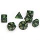 Scarab® Polyhedral Jade/gold 7-Die Set