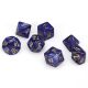 Scarab® Polyhedral Royal Blue/gold 7-Die Set