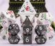 Metal: Mini Polyhedral Black Dice Set (7)