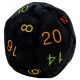 Jumbo D20 Novelty Dice Plush - Rainbow